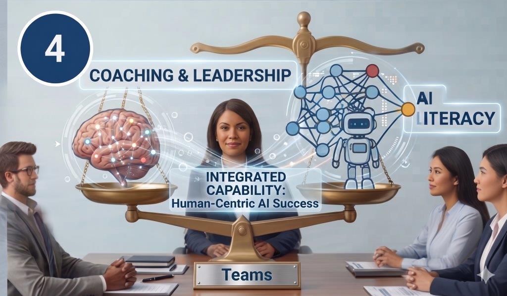 An IFGMT guiding enterprise professionals on integrating AI as a daily work partner to optimize resource planning and ensure strategic alignment.